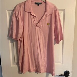 Men’s Masters Pink Polo Shirt